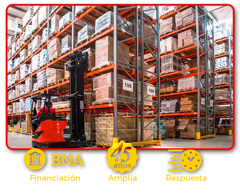 Racks industriales Cba Racking Sotic